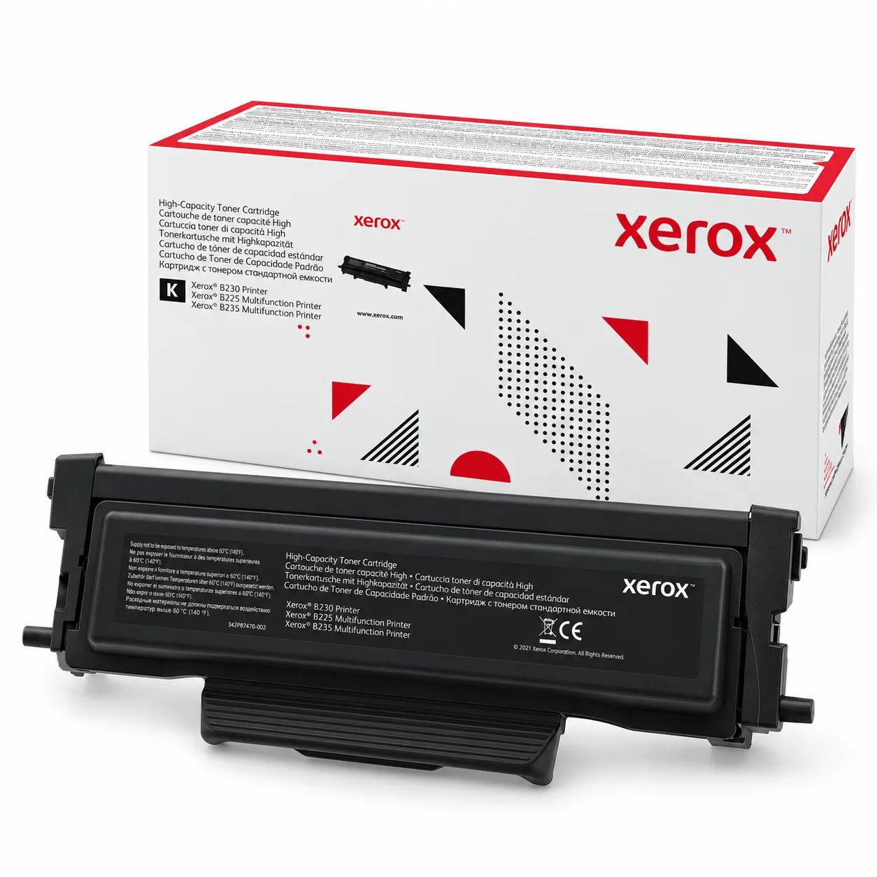 Xerox  حبر ليزر أسود — صورة 1